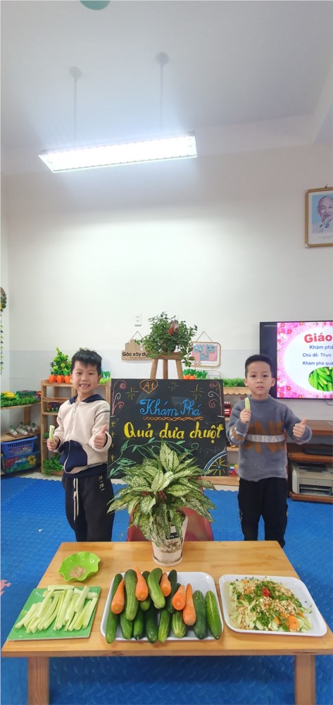 Hoạt động: Khám phá quả dưa chuột_ MGL A1